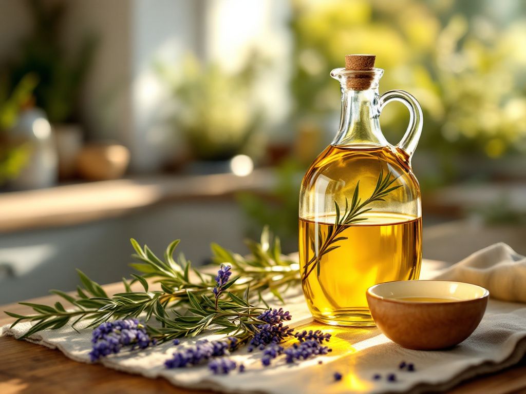 recette huile capillaire nourrissante à l'huile d'olive
