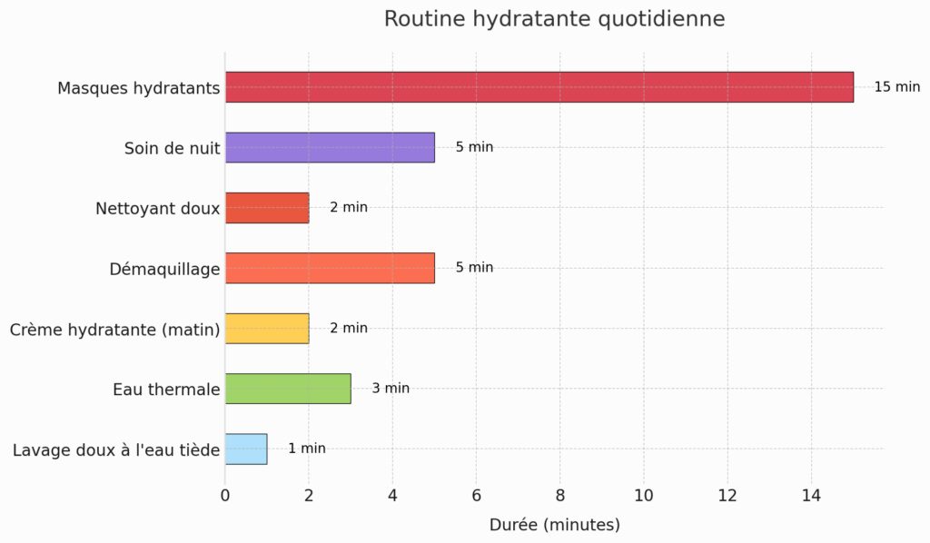 Les rituels d'hydratation quotidiens Les rituels d'hydratation quotidiens